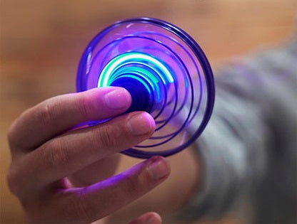 لعبة الدوارة الطائرة LED - كرة عائمة ممتعة وتفاعلية للأطفال والكبار