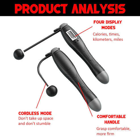 Smart Fitness Digital Jump Rope
